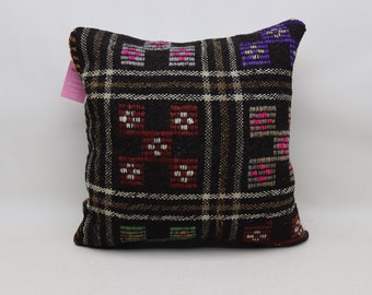 handcraft kilim pillow coastal kilim pillow ethnic kilim pillow bohemian kilim pillow aztec kilim pillow 20x20 kilim pillow cover code 1808