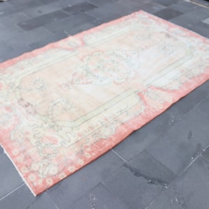 Turkish Kilim Rug, Large Area Rug, Kitchen Rug, Nomadic Rug, Boho Rug, Bedroom Rug, Vintage Kilim Rug, Livingroom Rug, 4.9 x 8.7 ft TRV2081