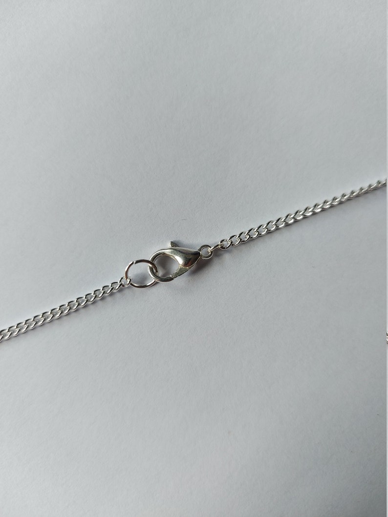 Cobalt Aura Quartz Necklace Eco Friendly Crystal Healing Jewellery Spiritual Gifts Lead and Nickel Free Silver plated Chain