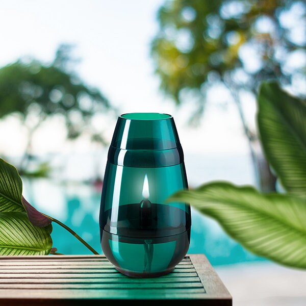 Bougie Verte avec Sa Recharge 125H , Écologique et Réutilisable à Vie