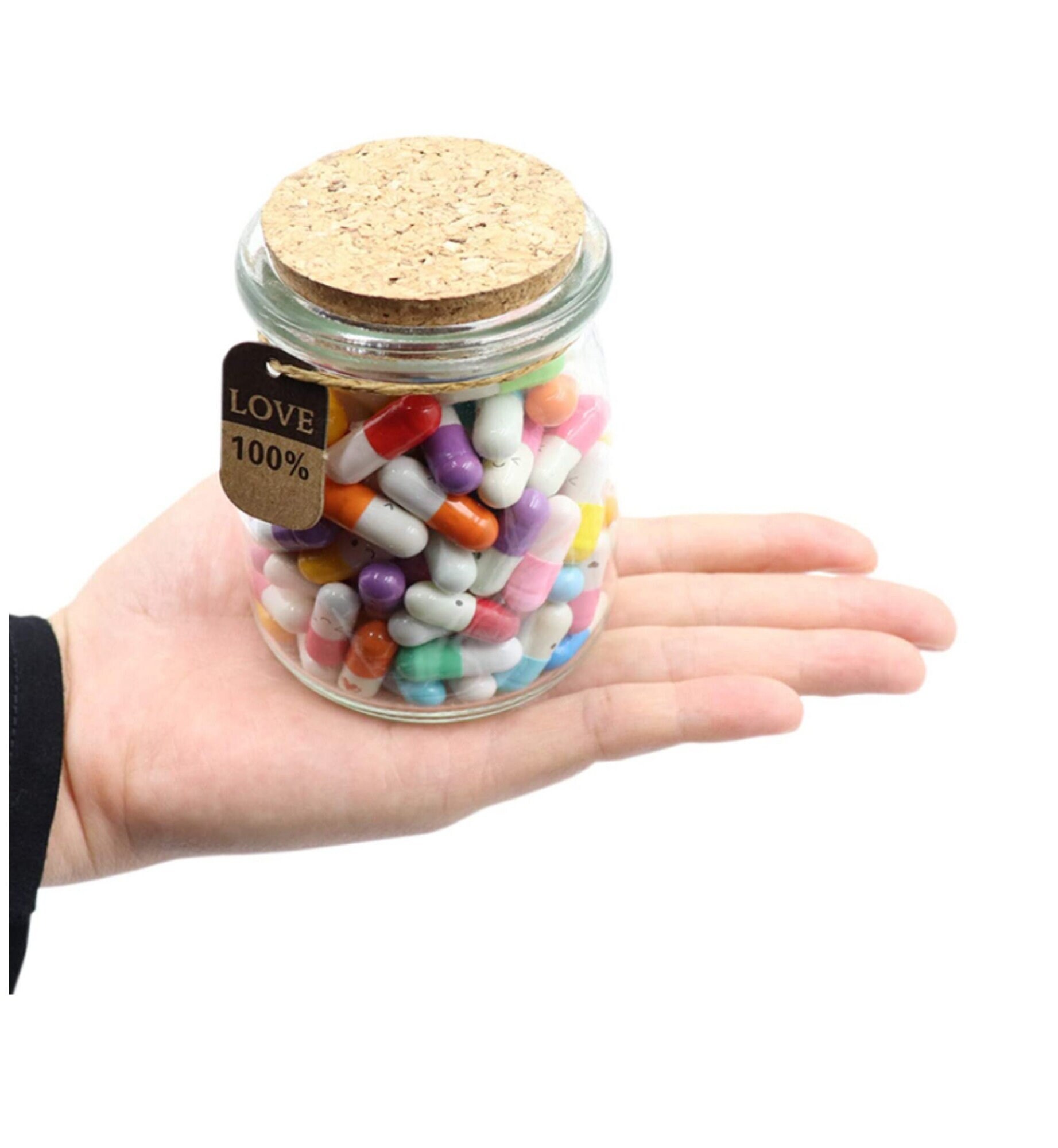 Acheter Capsules de messages DIY, 100 pièces, cadeaux d