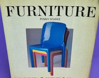 Vintage 1980s Furniture Design Book by Penny Sparke
