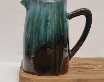 Blue Mountain Pottery Canada Ceramic Blue Green Drip Glaze Creamer/Jug.