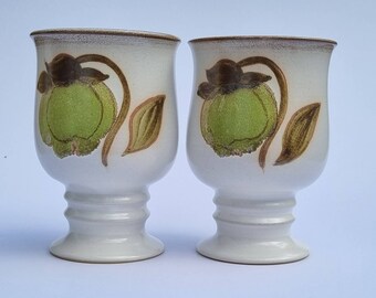 Denby "Troubadour" Water Goblets
