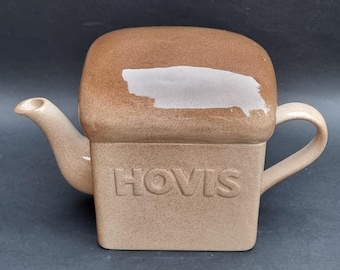 Carlton Ware Mid Century Vintage 1970s "Hovis" Collectible Novelty Teapot.