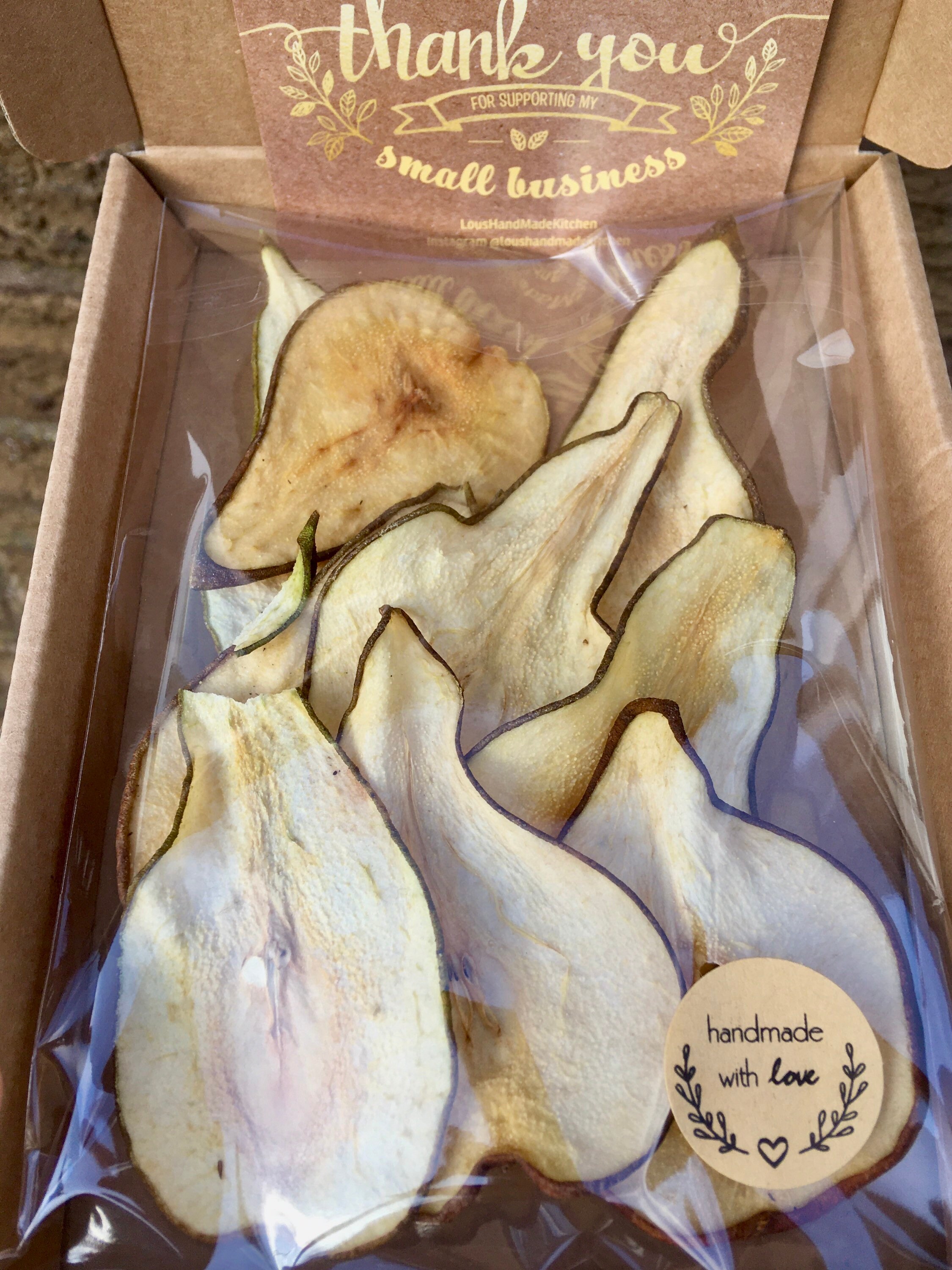 Edible Dried Pear Slices Garnish. Vegan Gluten and Dairy Etsy Australia