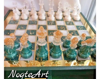 HANDMADE Chess Oriental Chess Board HANDCRAFTED Chess Board Special Chess Board Game