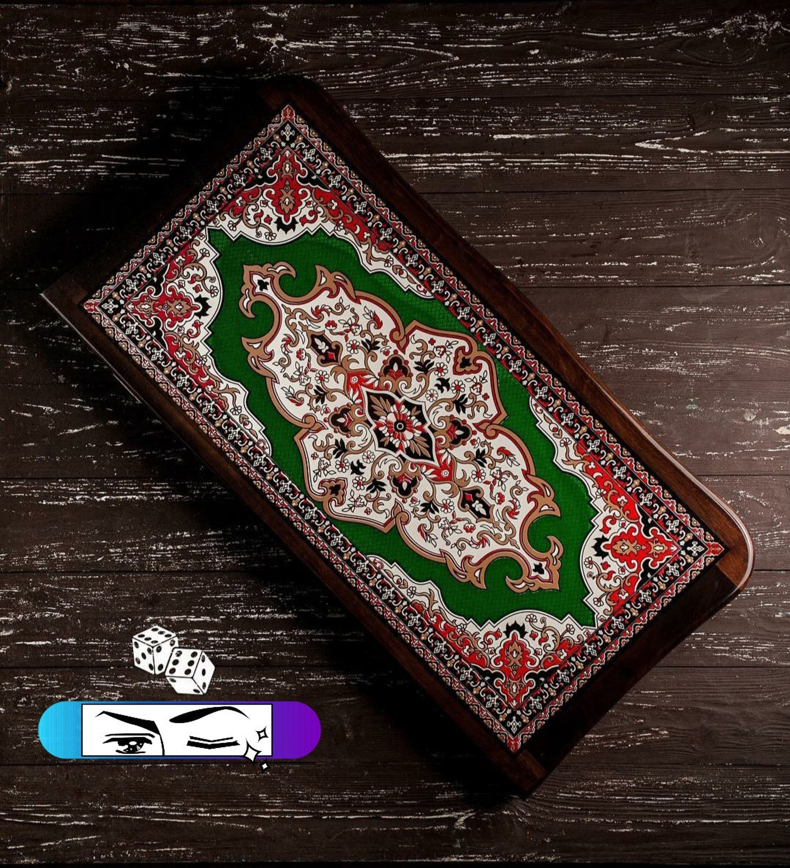 Backgammon Traditional Turkish Azerbaijan Нарды Board Game Etsy