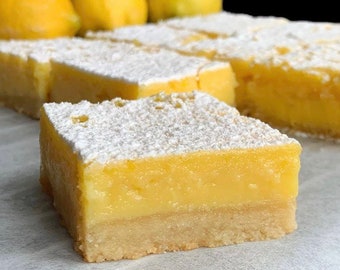 Keto Lemon Bars