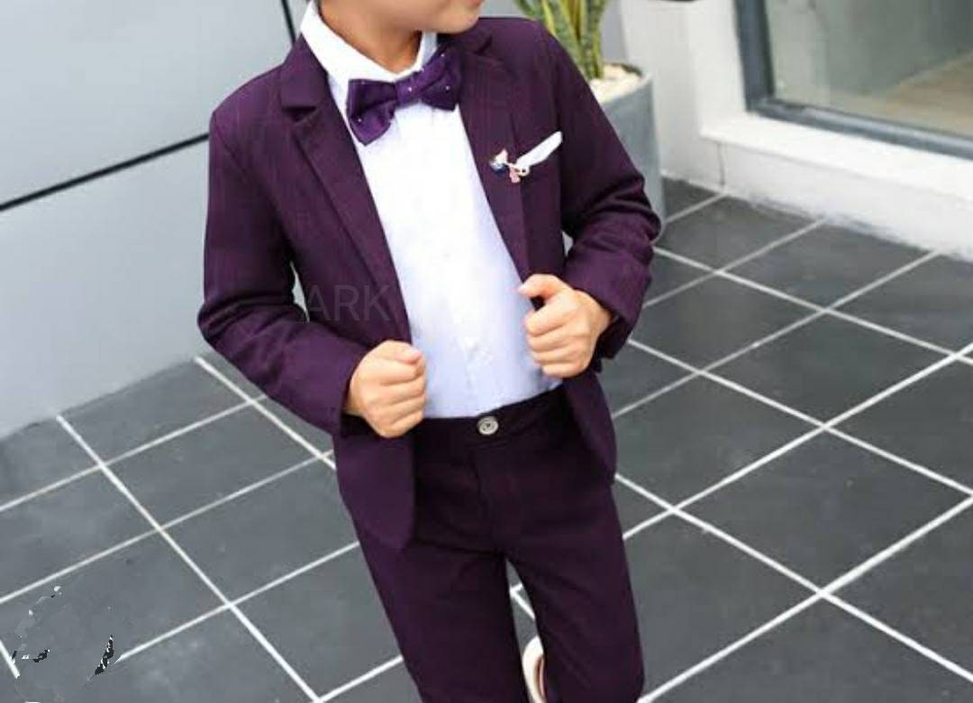 Boys White 3 Piece Suit | Wedding Tuxedo Suit Kids | Formal wear | Sainly–  SAINLY