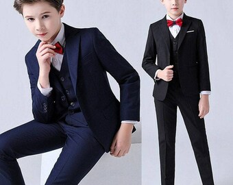 KIDS & BOYS 3 piece  Suits/ Blue Suits for Kids/ Bespoke