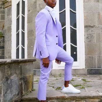 Kid s Boy s Stylish Light Purple Wedding Suit Boy s Suit Kid s