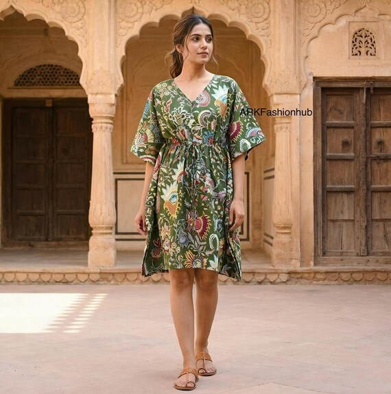 lira denim dress Buy for Versatile Wear Color:Beige/Brown Breadcrumb Collection Name:Vintage Remix have in any wardrobe Navy Blue Stripes Crepe