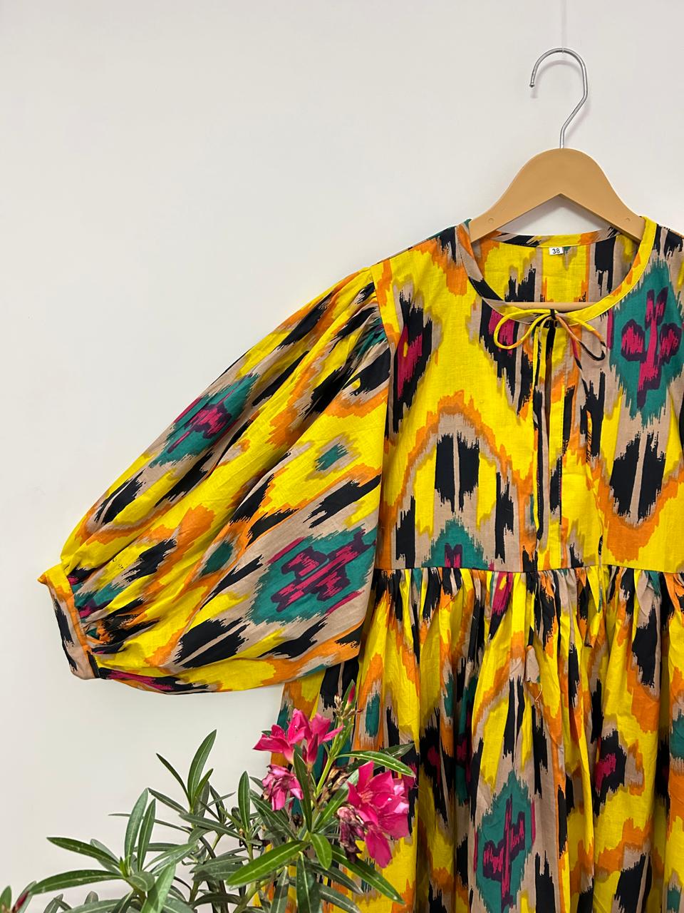 indian cotton boho dresses for sale Indian Summer" Gauzy Indian Cotton Bohemian Dress Honeywood