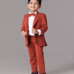 KIDS & BOYS Rustic 2 Piece Slim fit Suit Wedding wear Groom wear Suit Bespoke