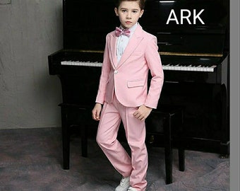 KIDS & BOYS 2 Pink Suits Slim fit Designer Suits