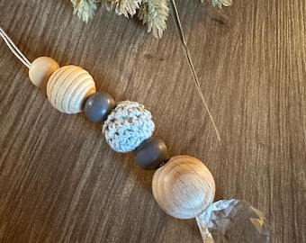 Suncatcher Suncatcher wooden beads crystal back to school farewell kindergarten birthday gift