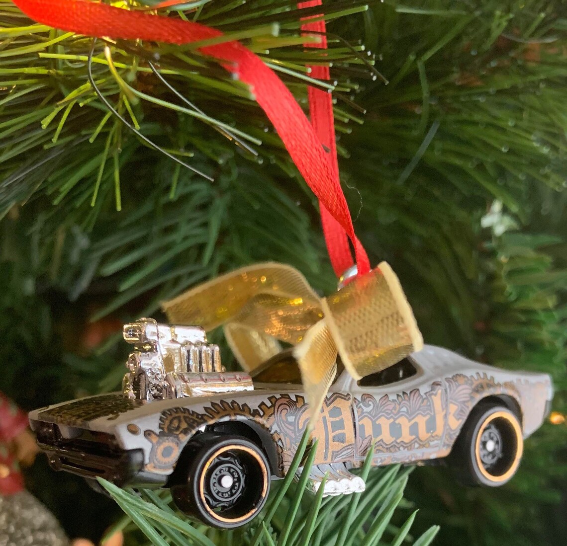 Custom Hot Wheels Christmas Ornament Etsy