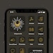 Celestial Lockscreen and iPhone Icons, Witchy App Icons, Moon Aesthetic, App Icons, Tarot Theme, Astrology, Crystal Widgets, iOS 15, iOS 14 
