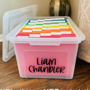 DIY School Memory Box