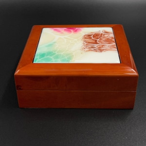 Jewelry Box (Turquoise/Pink/Copper/Pearl)