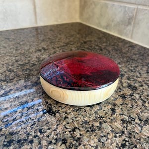 Boîte souvenir (rouge/noir)