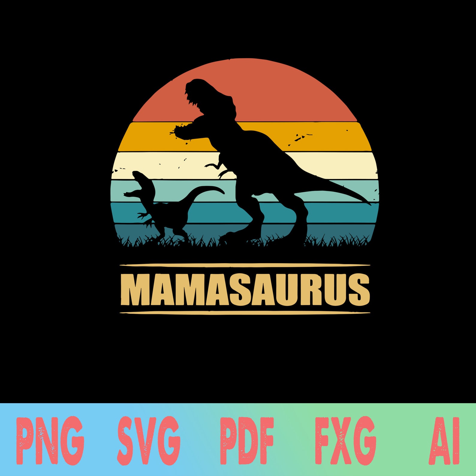 Download Dinosaur Mama Saurus svg Mamasaurus svg Birthday Mom | Etsy