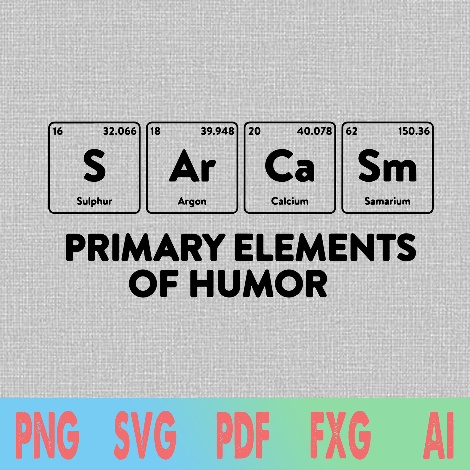 primary elements of humor t shirt