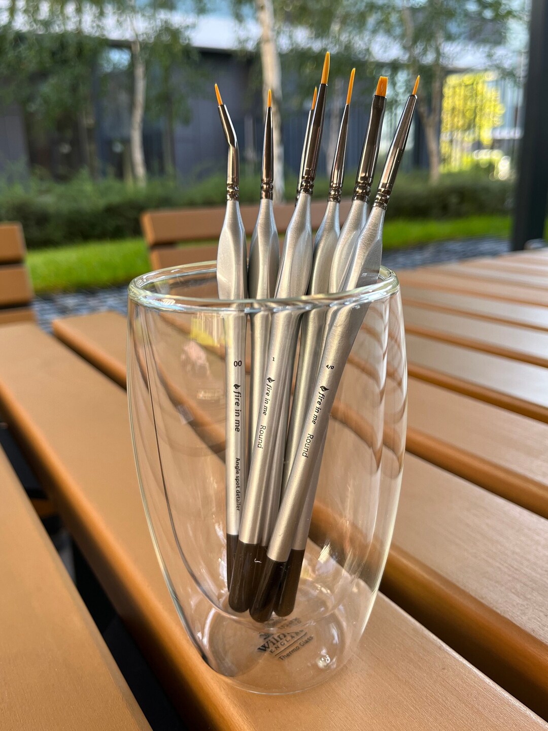 Miniature Paint Brushes Set 6pcs 1 Free Best Find Detail Paint Brushes Model Paint Brush Set