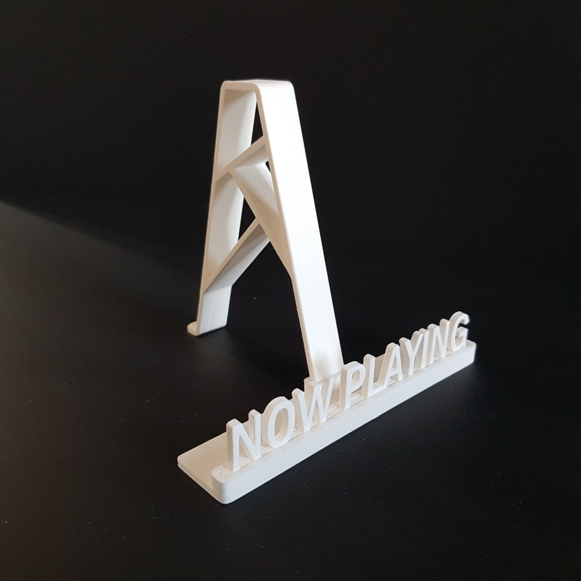 3D Printed now Playing Vinyl Stand Etsy UK