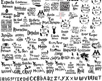 Download Harry Potter Font Svg Etsy
