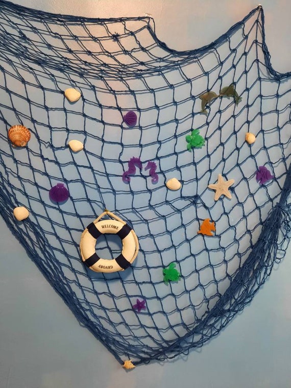 Home & Living lifebelt epoxy resin sea creatures. Bathroom net ...