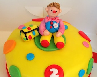 Anniversaire Tous Âges Edible Icing/plaquette Personalised Cake Topper Mr Tumble