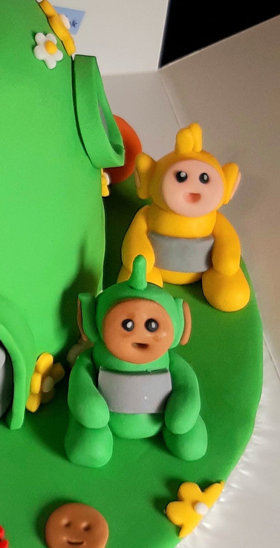 Teletubbies Cake toppers Edible fondant and Hand made Etsy