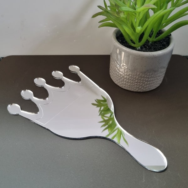 Hand Held Mirror Etsy