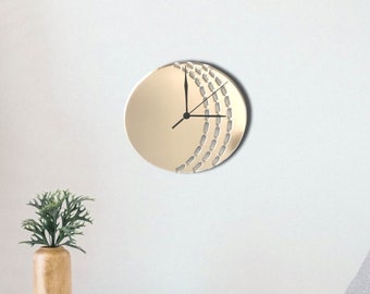 Cricket Ball Acrylic Clock – Many Colours Available (Bespoke Shapes and Sizes Made)
