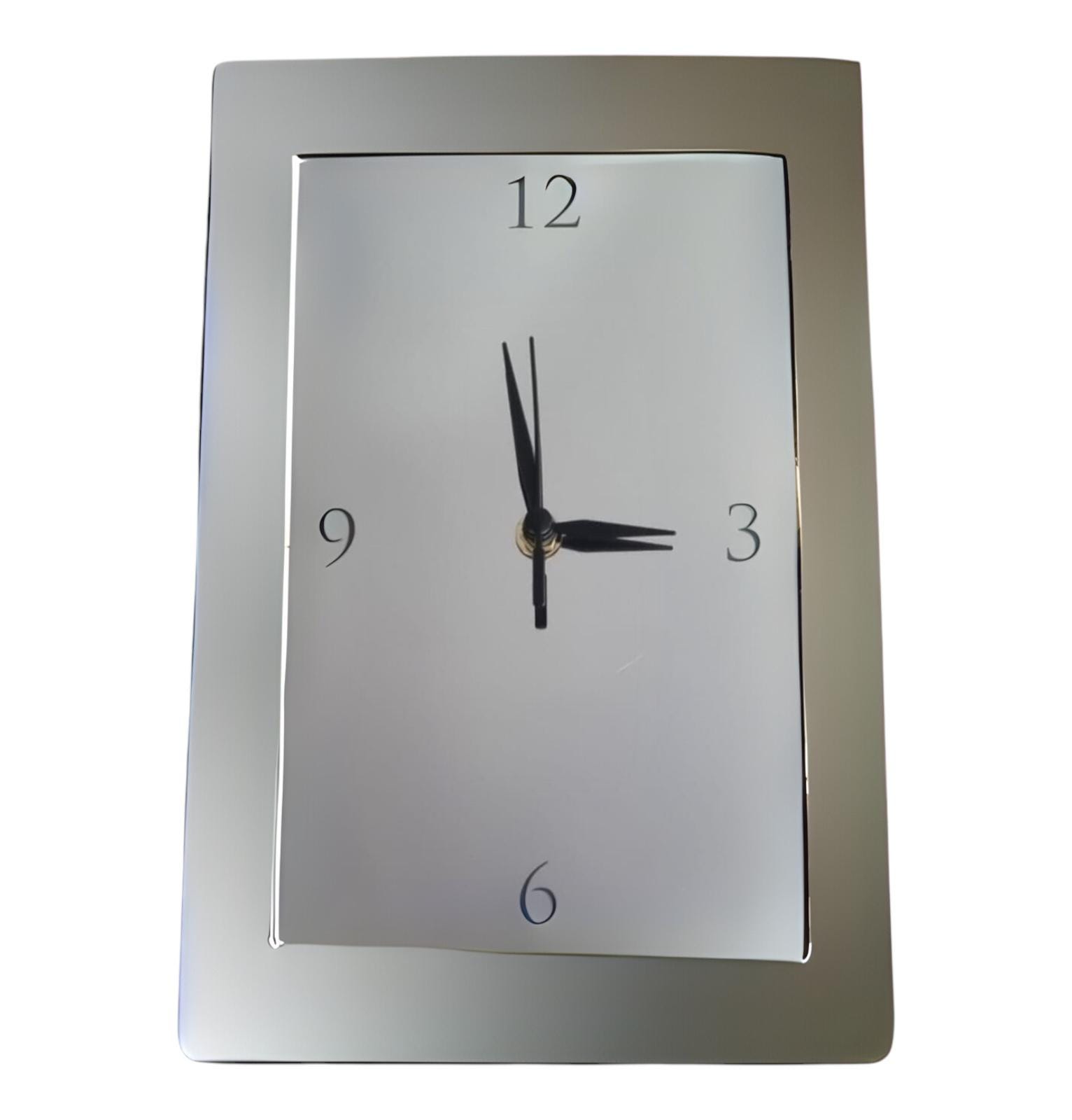 Rectangular Car Clocks Rectangular Mirrored Two Colour Framed Clocks – Custom Colours & Wood ...