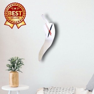 Chilli Acrylic Clock – Many Colours Available (Bespoke Shapes and Sizes Made)