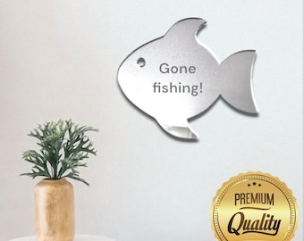 Engraved Acrylic Mirror Wall Art: Custom Shapes & Sizes