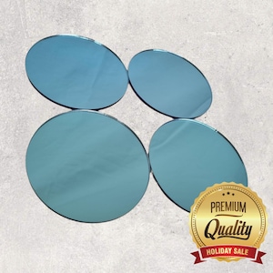 Kreisförmige Fliesen - farbiger Acrylspiegel, viele Größen- und Farboptionen (maßgefertigte Artikel)