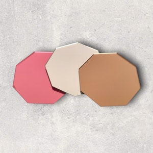 Placemats & Coasters, Octagonal Shaped -  (Custom Sizes, Colours, Shapes)