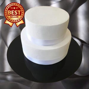 Bases para tartas de acrílico de colores: varios tamaños, colores y formas (cuadradas, redondas, etc.) (tamaños y colores personalizados)