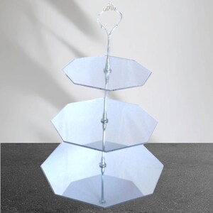 Octagon Cake Stand -  (Custom Sizes, shapes and Colours)