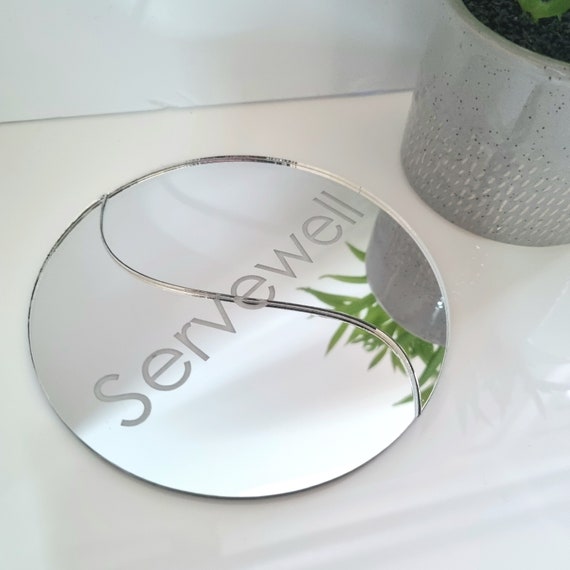 Miroir acrylique Rond 5 mm découpe sur mesure