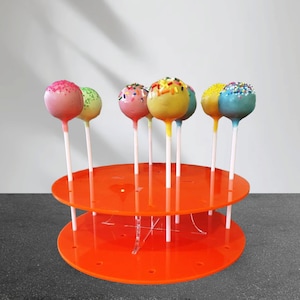 Cake Pop Stand - Round.  (Custom Sizes, shapes and Colours)