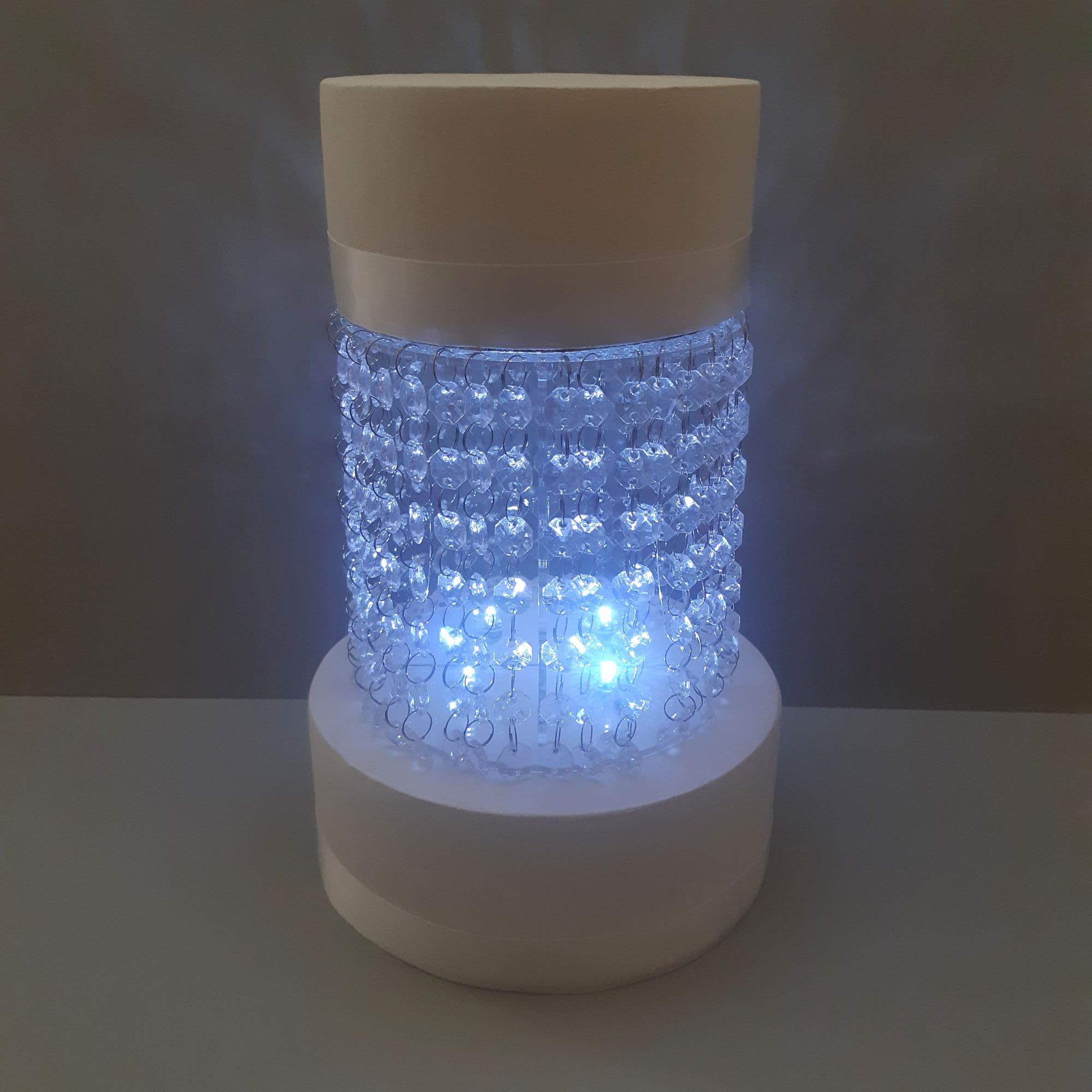 Crystal Style Acrylic Cake Stand Kit With LED Lights and Etsy UK