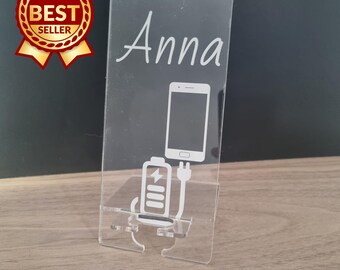 Personalised Mobile Phone Stand - Bespoke/Custom Made