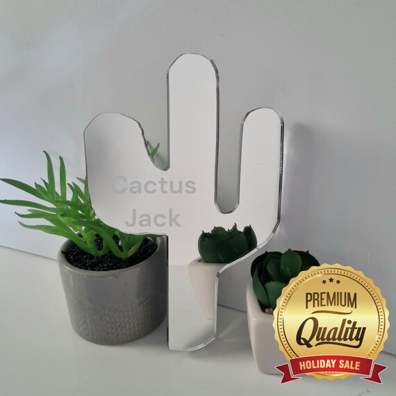 Personalisierte Kaktus Acryl Spiegel Wandkunst: Gravur Dekor - Etsy  sterreich