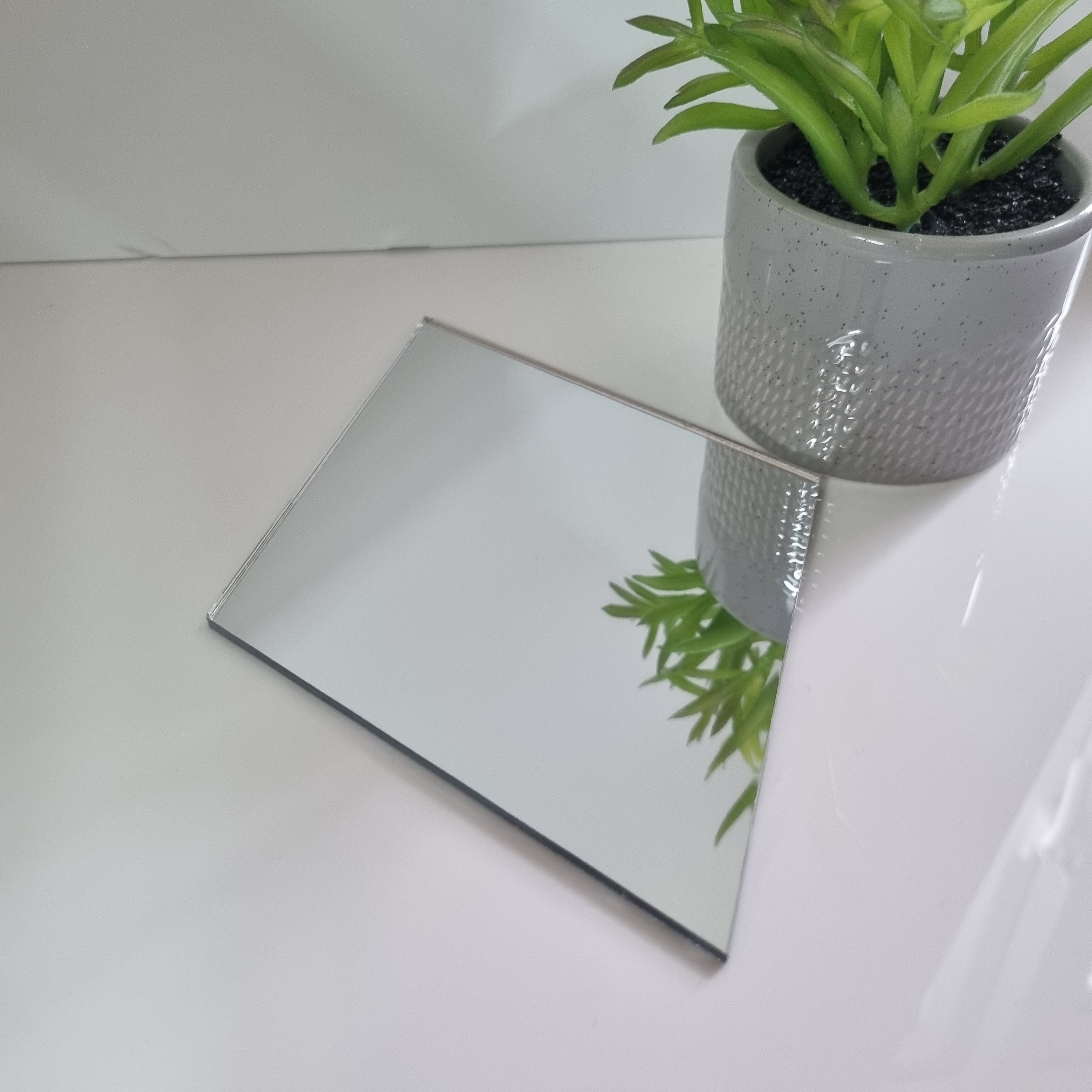 Diamond Large Acrylic Mirror Wall Art Many Size Options Etsy