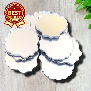 Acrylic Shell Shapes: Crafting, Jewelry Making, Wall Decor